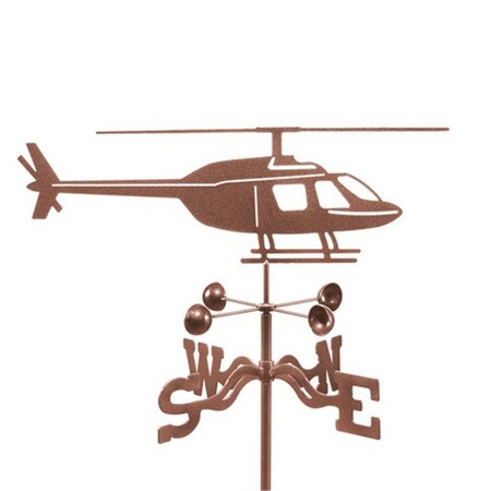 Ez Vane Helicopter Airplane Weathervane with Four Sided Mount EZ124144